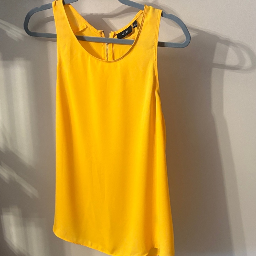 Apt. 9 Vibrant Yellow Tank Top